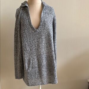 Chico's Gray V-Neck Sweater